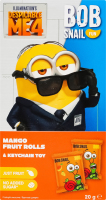 Набор Конфеты фруктовые натуральные Манго 20г + игрушка-брелок Fun Bob Snail к/у 1шт