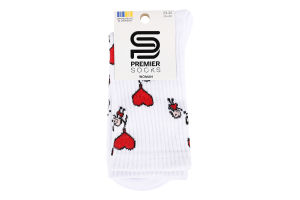 Шкарпетки жін Premier socks ОднеСерцеНаДвох р23-25
