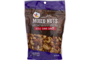 Ahold Mixed Nuts Less Than 50% Peanuts made with Sea Salt