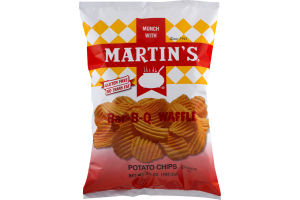 Martin's Bar-B-Q Waffle Potato Chips