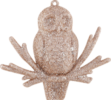 Підвіска Сова блиск 9х10,5см 2003-3