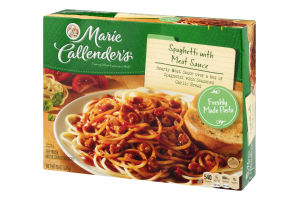 Marie Callender's Spaghetti With Meat Sauce