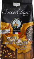Чипси Socca Chips з нуту зі смаком перцю