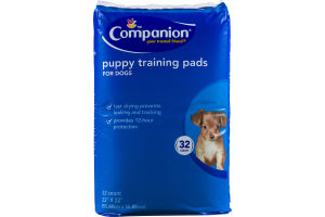 Ahold Companion Puppy Training Pads - 32 CT
