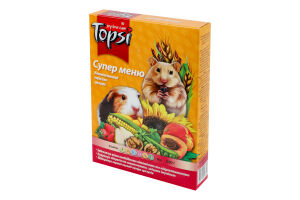 Корм д/гризунів Супер меню 575г Топсі