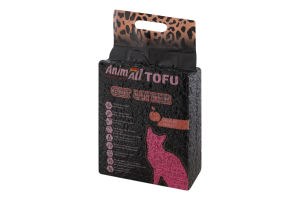 Наполнитель AnimAll Tofu соевый розовый