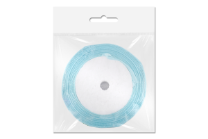 Стрічка д/подарунків мікс синіх тонів №97/121/122/153 сатин 1,2см*22м