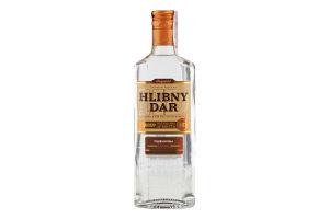 Горілка 0.25л 40% Пшенична Hlibny Dar пл