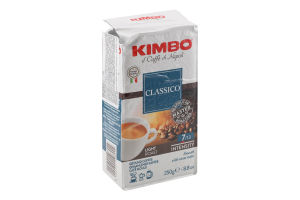 Кава смажена мелена Aroma Classico Kimbo в/у 250г