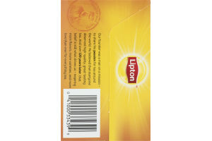 Lipton Premium Black Tea Natural Energy - 40 CT