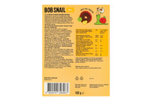 Конфеты фруктовые натуральные Яблоко-груша Roll Bob Snail к/у 10х10г