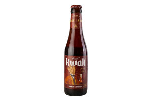 Пиво 0.33л 8.4% напівтемне фільтроване пастеризоване Pauwel Kwak пл