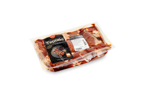 Шашлык из свинины в маринаде мелкокусковой Терияки Глобино охл кг