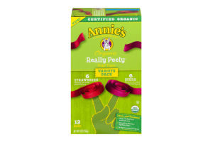 Annie's Homegrown Organic Really Peely Fruit Tape Rolls Strawberry, Berry - 12 CT