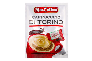 Напиток кофейный растворимый с темным шоколадом 3в1 Cappuccino Di Torino MacCoffee м/у 25г