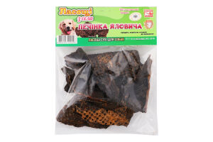 Ласощі для собак сухі Печінка яловича Ласощі з села м/у 100г