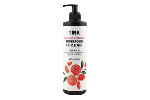 Бальзам для ломких волос Grapefruit&Ceramides Superfood for hair Tink 500мл
