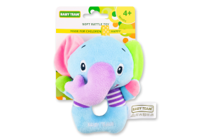 Іграшка-брязкальце Baby Team м'яка 4+