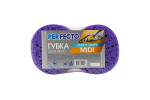 Губка автомобільна Хенді шейп міді Перфекто