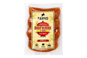 Колбаски Огненные с чили Ранчо в/к в/с кг