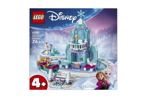 Конструктор для детей от 4лет №43281 Elsa's Ice Castle&Snow ride adventure Disney Lego 216эл