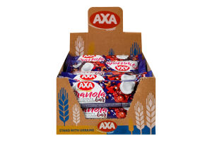 Батончик з журавлиною, кокосом та смаком солоної карамелі Гранола Axa м/у 30г