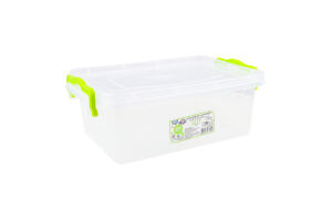 Контейнер пищевой 2.2л 256x170x95мм №02 Elit Ал-Пластик 1шт