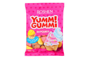 Конфеты желейные Cupсakes Yummi Gummi Roshen м/у 70г