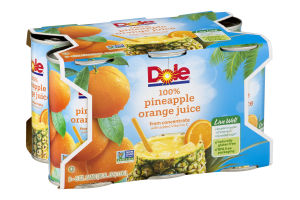 Dole 100% Pineapple Orange Juice - 6 PK