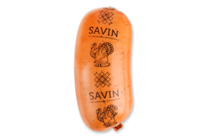 Ковбаса ЛТ Savin Product Індик та кролик варен в/c