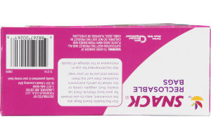 Ahold Snack Reclosable Bags - 100 CT