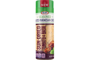 Kraft Seasoned Grated Parmesan Cheese Sun-Dried Tomato & Basil