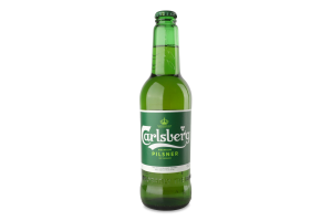 Пиво 0.45л 5% светлое пастеризованное Premium pilsner Сarlsberg бут