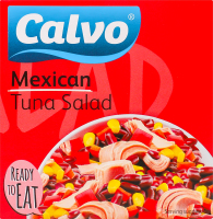 Салат мексиканский с тунцом Calvo к/у 150г