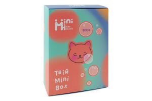 Набор для тела Mini box Kids beauty Minimi 3шт