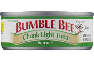 Bumble Bee Chunk Light Tuna In Water