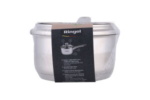 Ковш с крышкой 0.6л d12см №RG-4006-12 Kinder Ringel 1шт