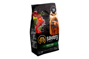 Корм сухий Fresh Lamb Small Savory м/у 3кг
