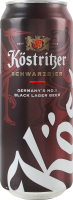 Пиво 0.5л 4.8% темное фильтрованное пастеризованное Schwarzbier Köstritzer ж/б
