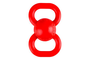 Іграшка для собак М'яч з ручками 18х7см