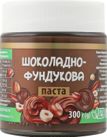 Паста Українська зірка 300 г шоколадно-фундукова