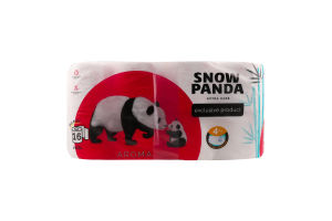 Бумага туалетная 4-х слойная Aroma Extra Care Snow Panda 16шт