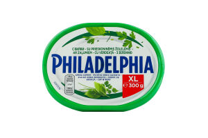 Сыр 57% мягкий с зеленью пастеризованный Philadelphia п/у 300г