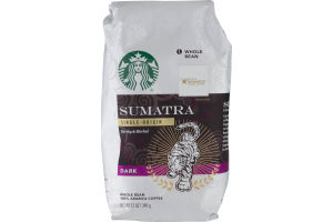 Starbucks Whole Bean 100% Arabica Coffee Sumatra Dark
