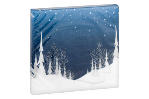 Smart Living Deep Blue Lunch Napkins - 16 CT