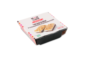 Тістечко Чізкейк з солоною карамеллю 150г Mon Cake