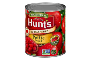 Hunt's No Salt Added Petite Diced