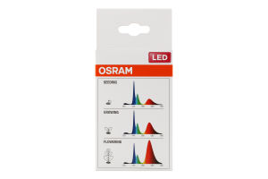Лампа світлодіодна д/росту рослин Grow матова 20W 220V E27 Osram