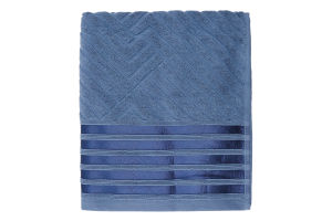 Рушник сталево-синій махровий 50*90см 500г/м2 GM Textile