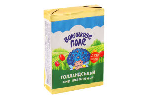 Сир плавлений 40% скибковий Голландський Волошкове поле м/у 70г